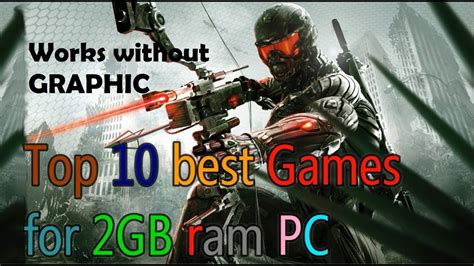Top 10 Games For 2GB RAM PC .